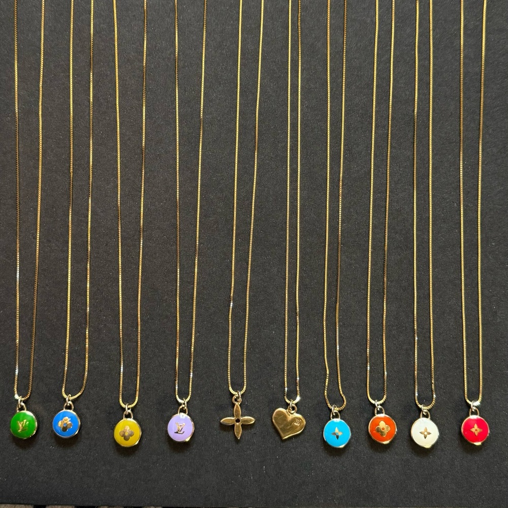 Authentic Louis Vuitton Charm necklace